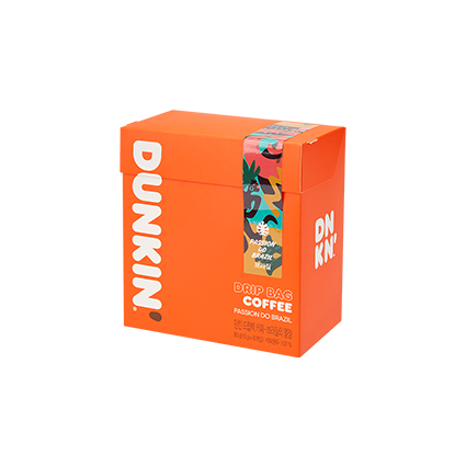 던킨 드립백 커피 브라질의 열정 8개입